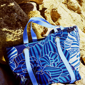 Farniente - Camélias striés bleus