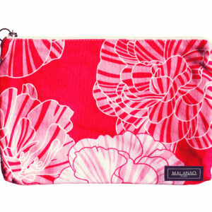 Mahé - Camélias striés roses